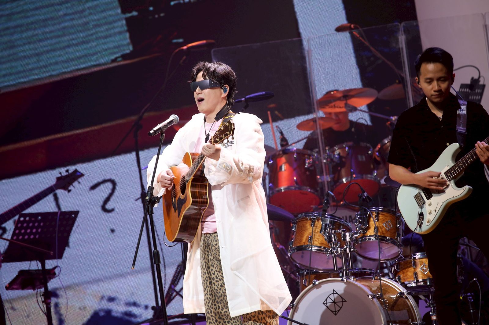 蕭煌奇31日在北流舉辦演唱會。李鍾泉攝