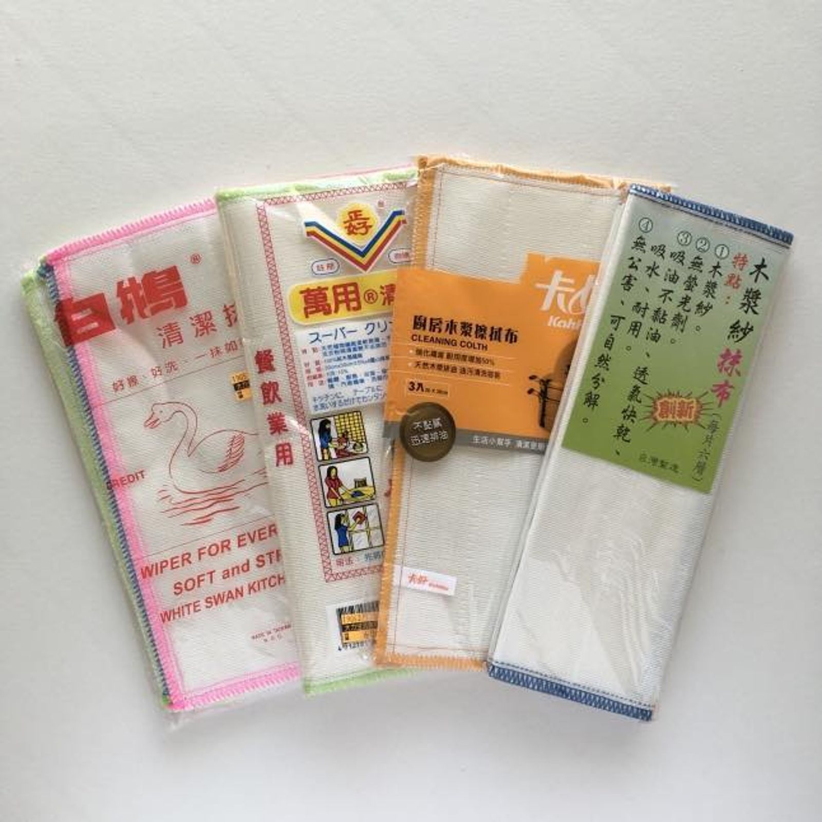 一款台灣常見的木漿紗抹布在日本意外爆紅。圖／翻攝自FB／Joel來談日本