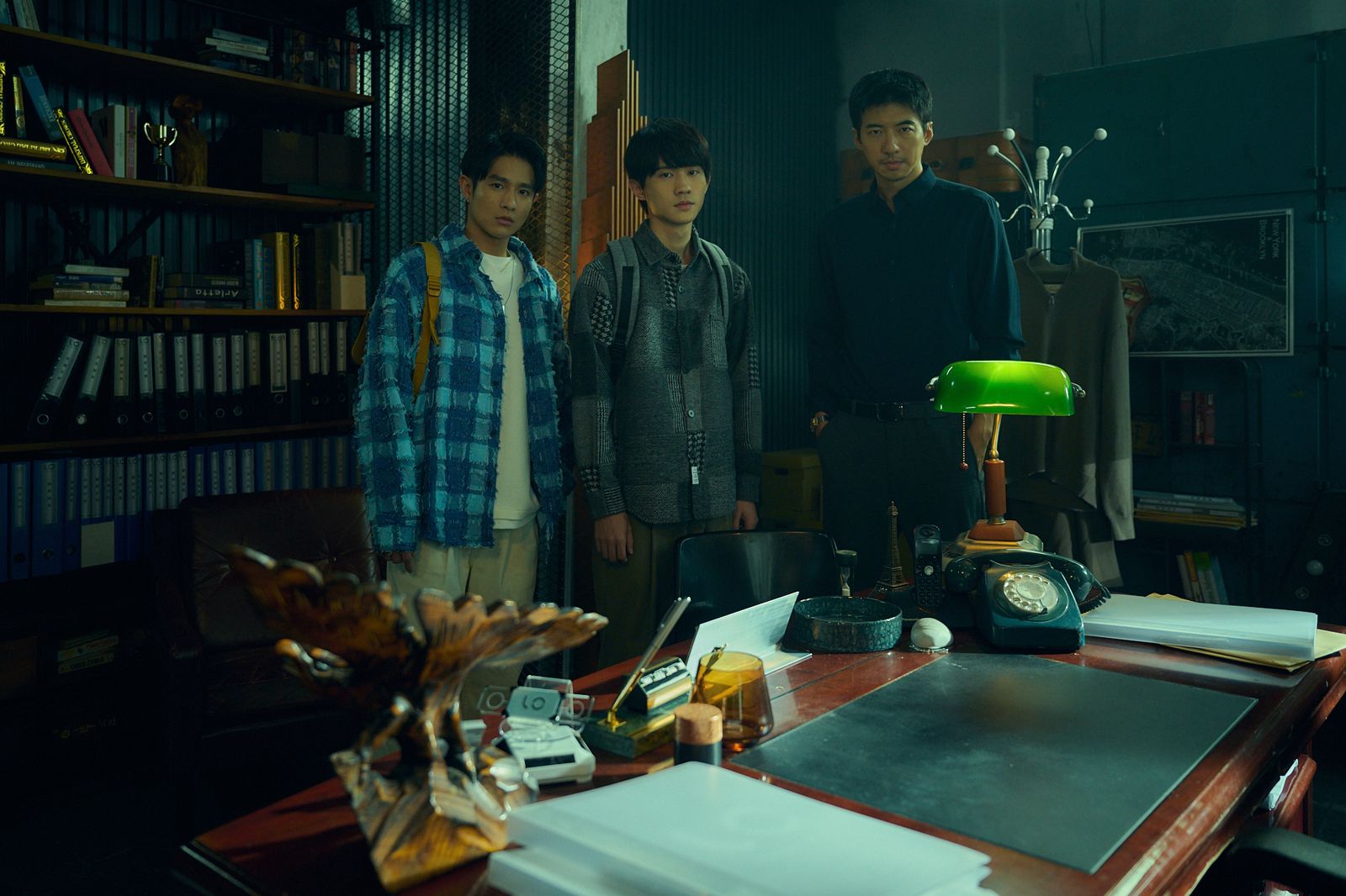 傅孟柏(右起)、姜典、黃禮豐再度合作默契十足。樂波時代提供