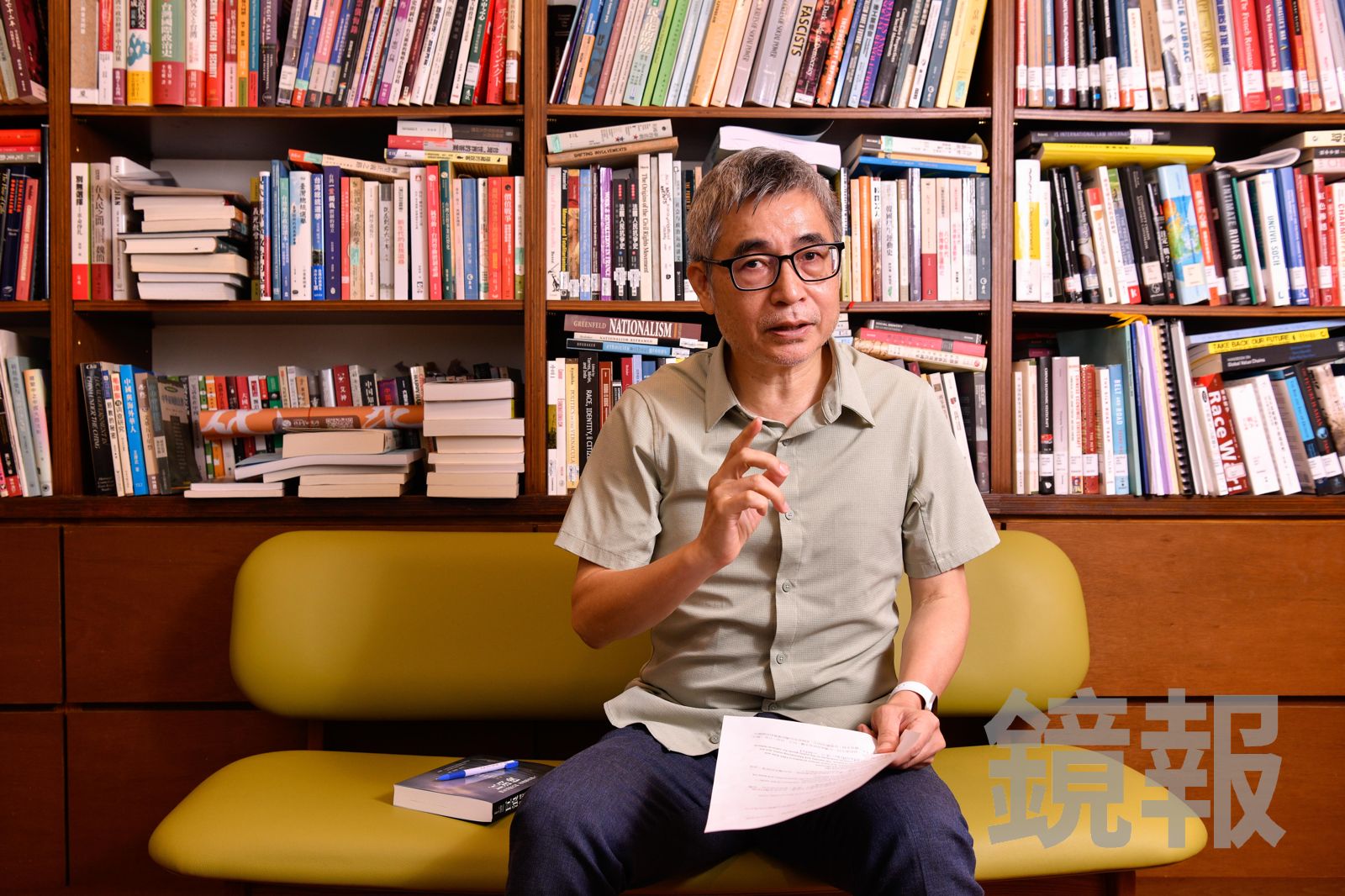 專訪/兩岸情勢緊繃 吳介民提台灣因應心法:強烈展現抵抗意志