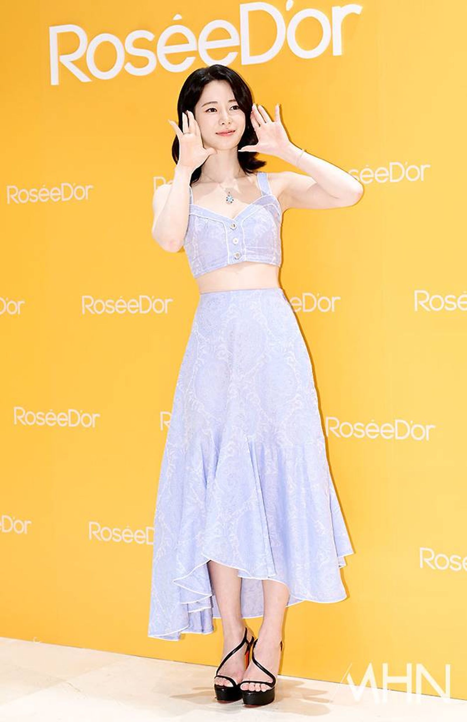 林智妍今天一早就在首爾出席時尚活動。翻攝MHN