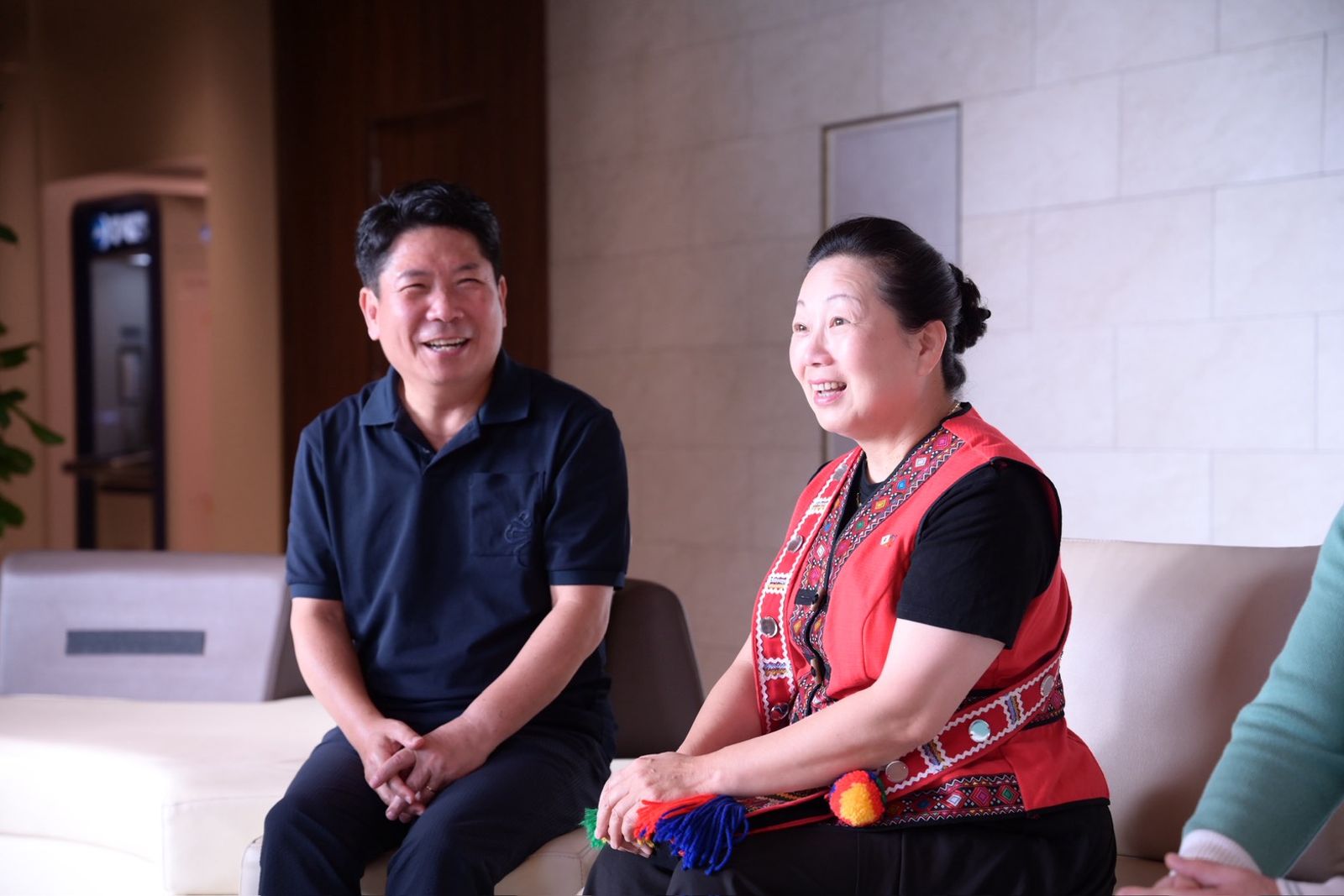 徐榛蔚21日率團參加2025堤川國際韓方天然物產業世博會。圖／翻攝自徐榛蔚臉書