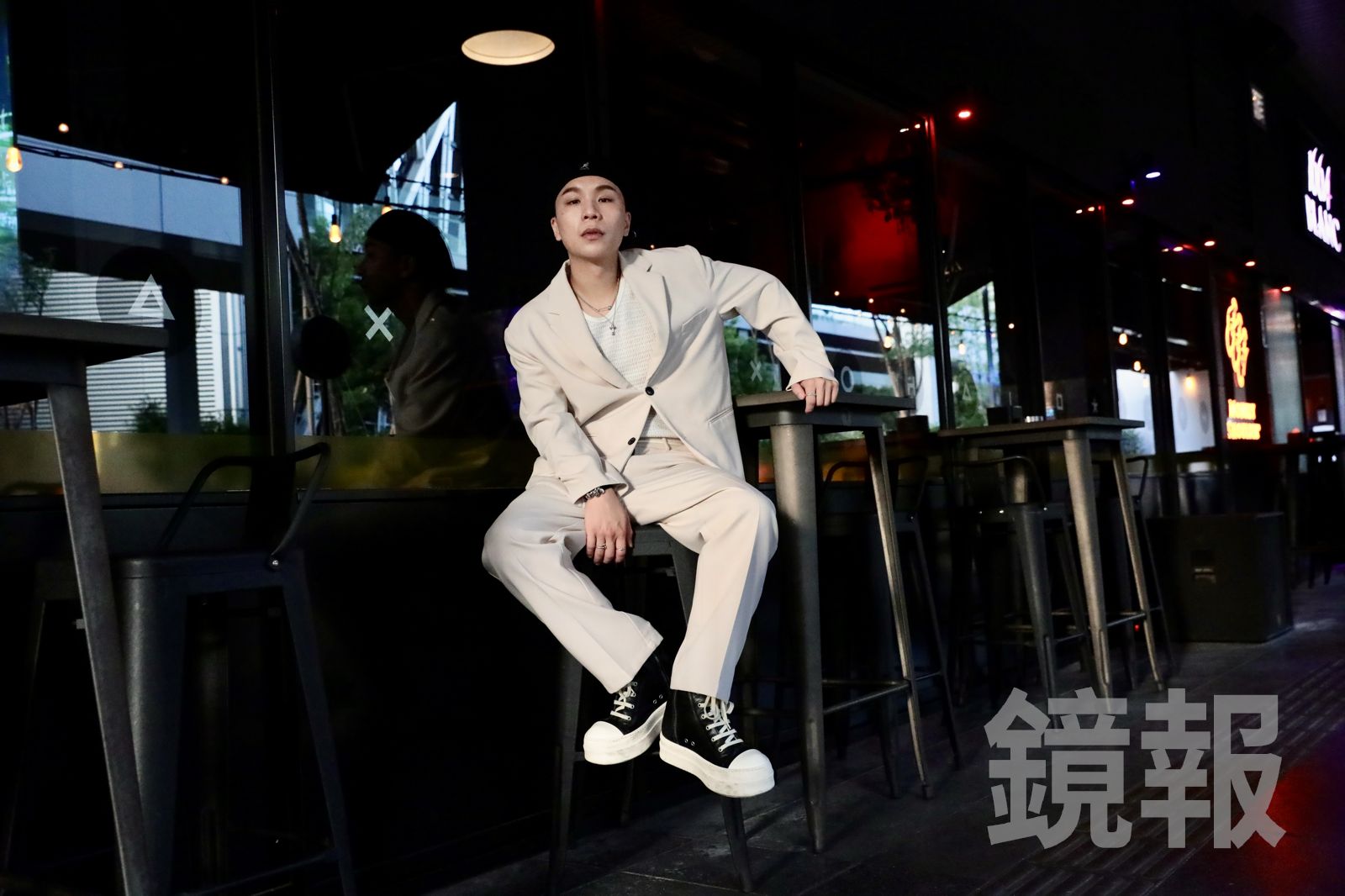 派翠克分享，跟小S的相處彷彿對方就是自己真正的姊姊。林煒凱攝