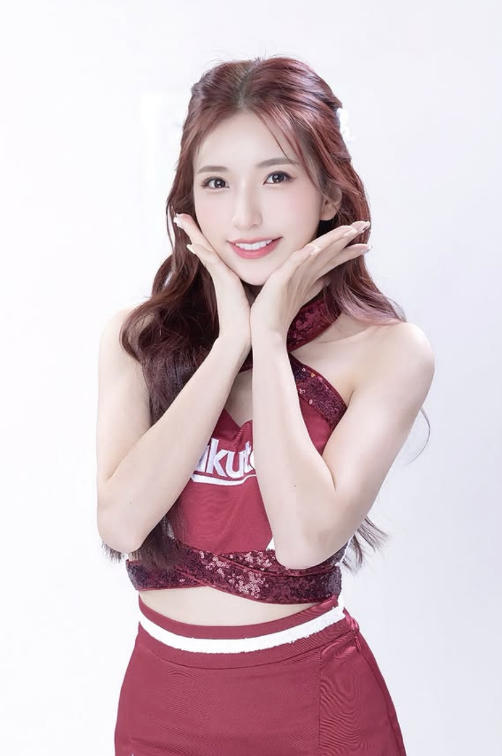 Dora是樂天啦啦隊女孩。翻攝Instagram @dodo.ra_h