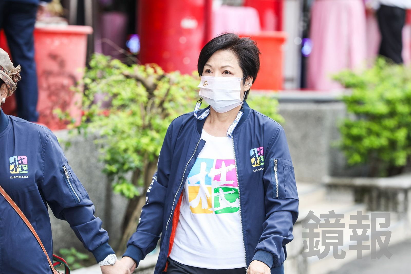 直擊/楊貴媚難忘陳盈潔「爽朗笑聲」!相信她的歌會一直傳唱 不捨哽咽:永遠懷念她