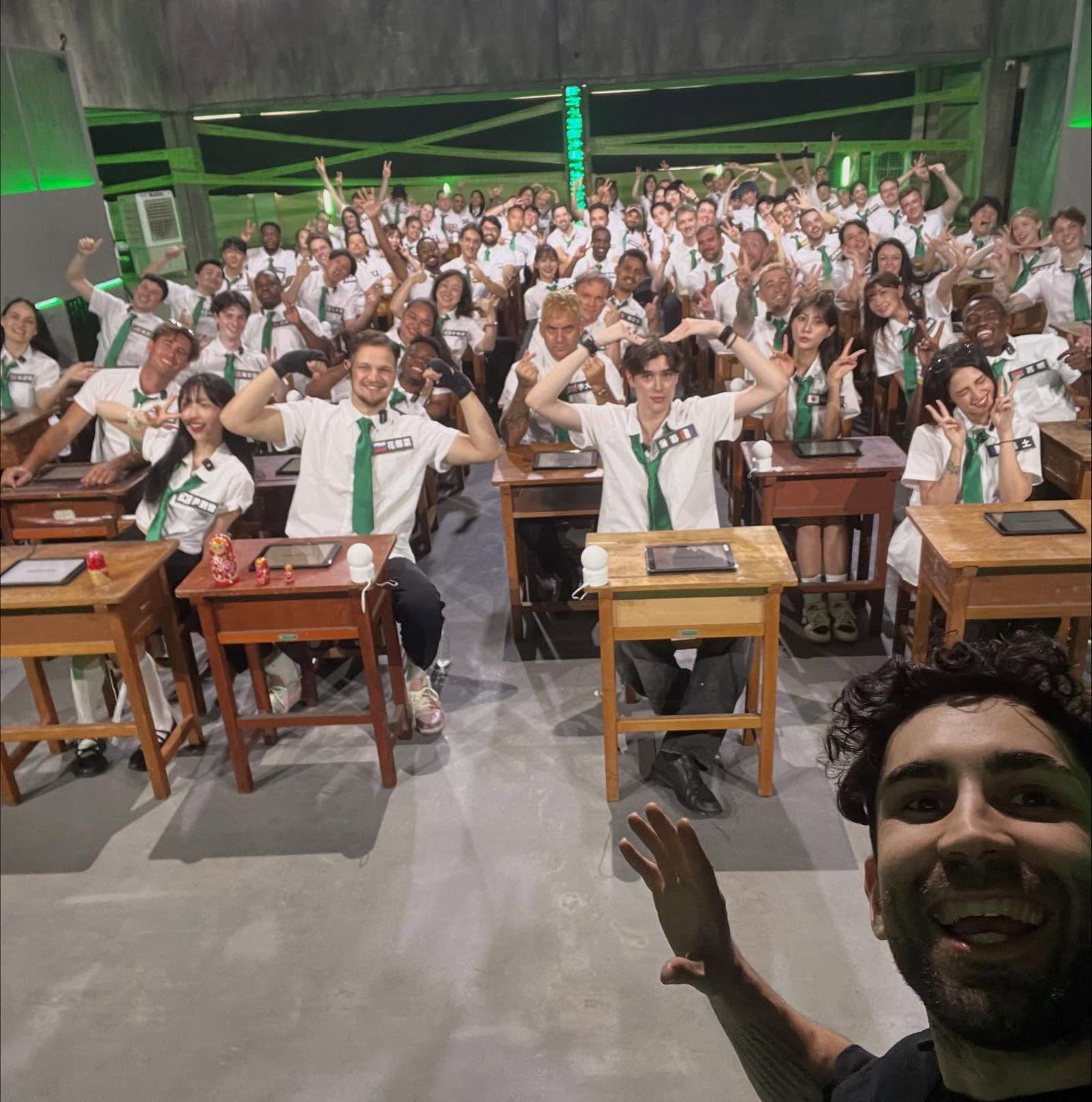 酷在臉書分享節目《中文怪物》籌備過程。翻攝酷的夢- Ku's dream臉書