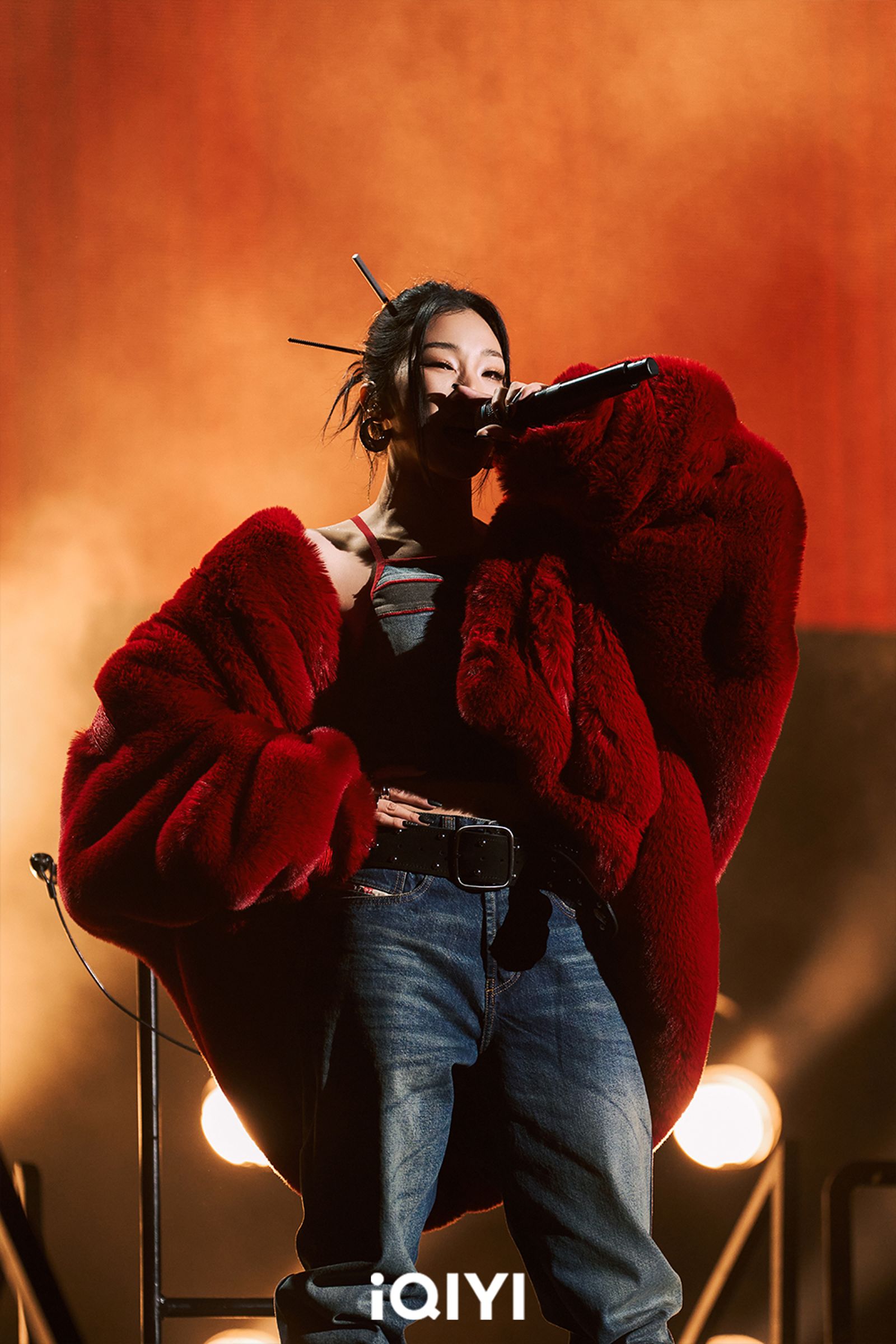 Yamy郭穎帶來粵語說唱〈0763〉。iQIYI愛奇藝國際版提供