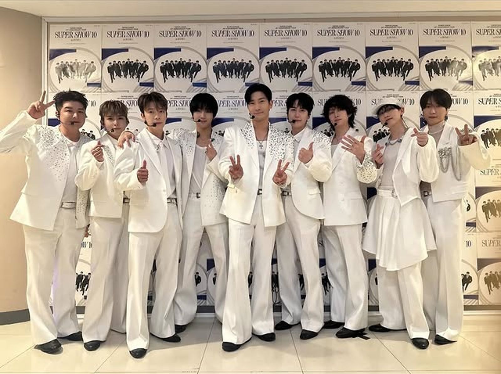 SJ出道20年在台人氣不墜，持續寫下新紀錄。翻攝IG@superjunior