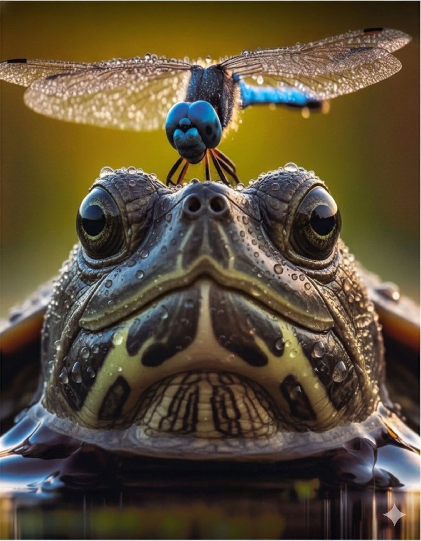 小山憲一提交的「這是我的頭啊！」作品，被網友在海外AU生成網站上找到。圖／@kabukiage114514