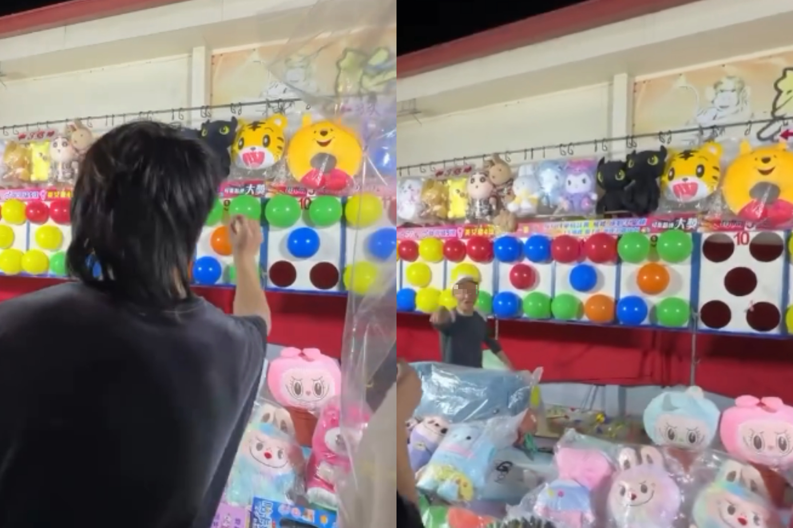夜市射氣球「混鏢全中」老闆耍賴嗆:過年遇奧客!釣出大批苦主...前員工再爆黑歷史