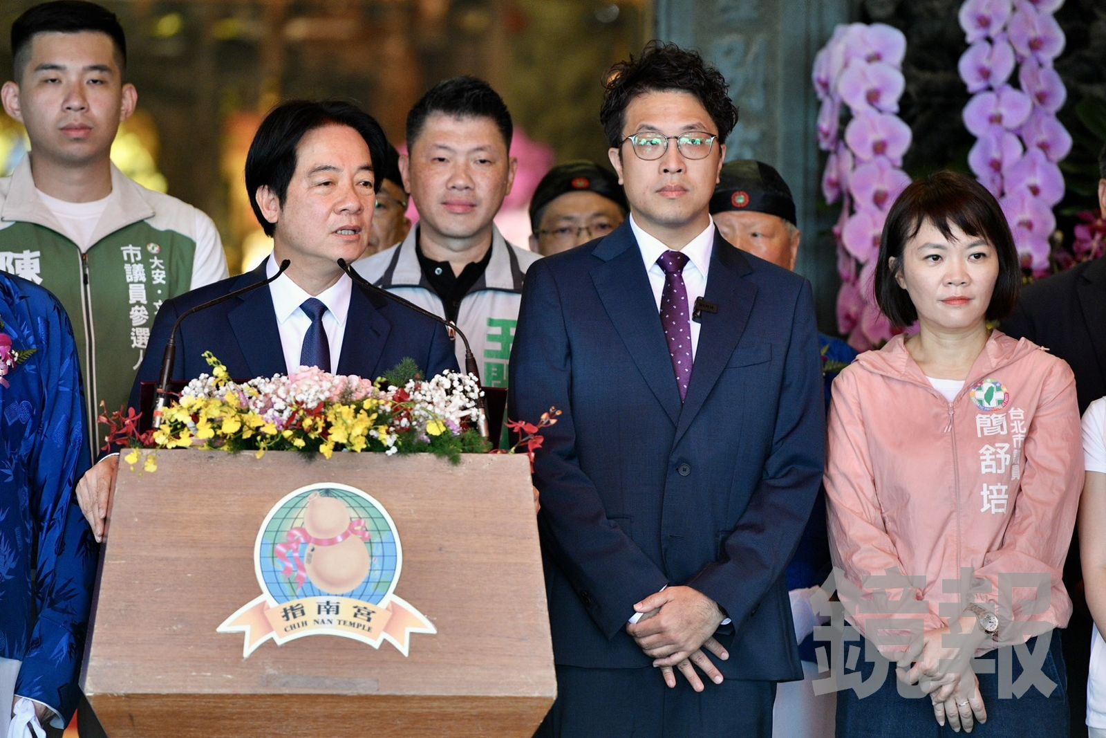 大場面來了!賴清德當蔣萬安面指「內湖淹水罕見」 轉頭誇沈伯洋盡責