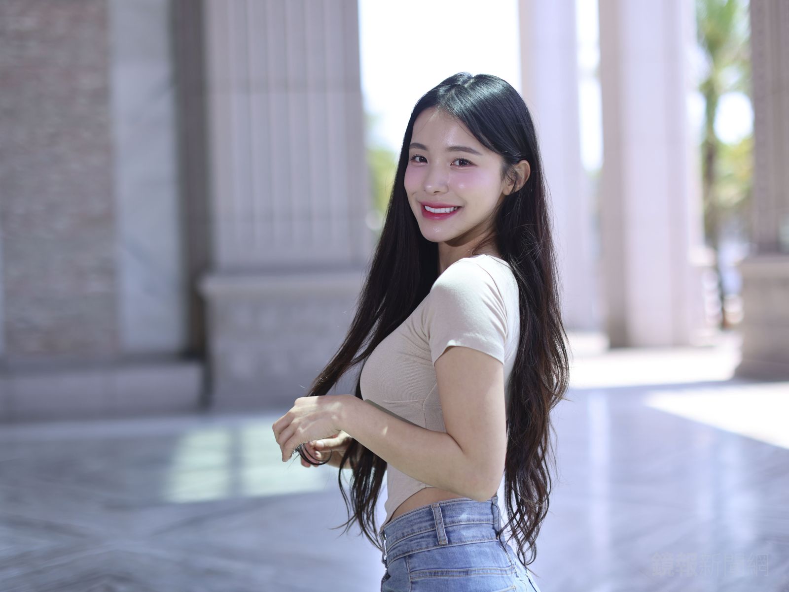 李多慧是第一位來台發展的韓籍啦啦隊員。劉耀勻拍攝