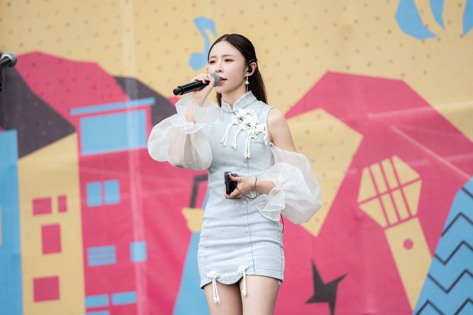 ELKIE基隆浪曲彩排。三立提供
