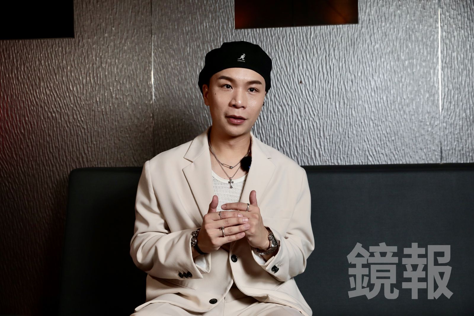 演藝圈內能遇到一樣努力打拼的同學、校友，讓派翠克相當感動。林煒凱攝