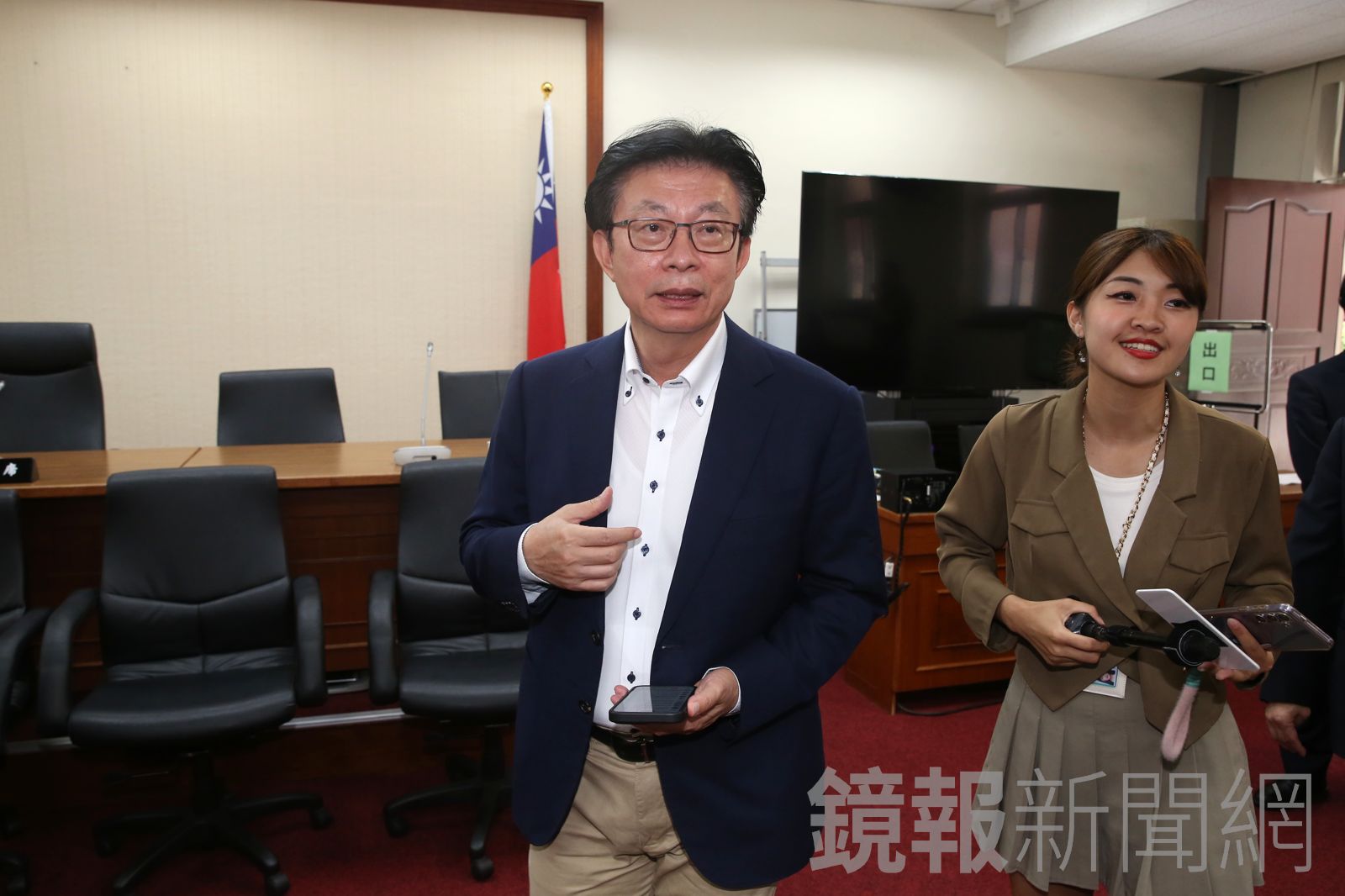 針對普發1萬議題，郭國文曾在8月初的黨團大會上，因為心疼災區選民而飆罵髒話。（資料照片／董孟航攝）