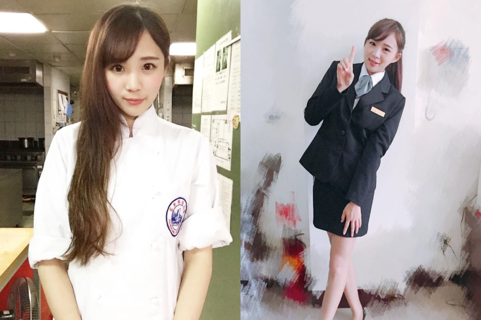 當年就讀弘光科技大學的Nancy是校園中的風雲人物。翻攝nancy_hooo IG