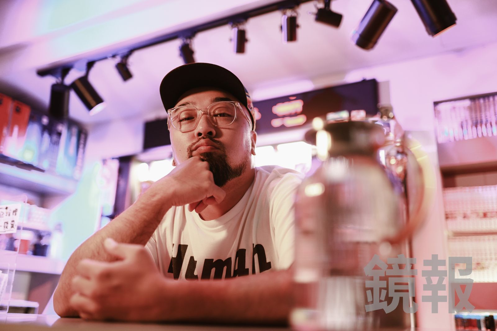 美麗本人希望幸運女神降臨。劉耀勻攝