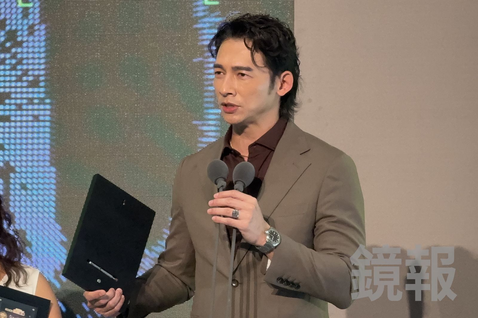 《廚師的迫降:客家廚房》温昇豪分享拍攝幕後小故事。潘佳琪攝