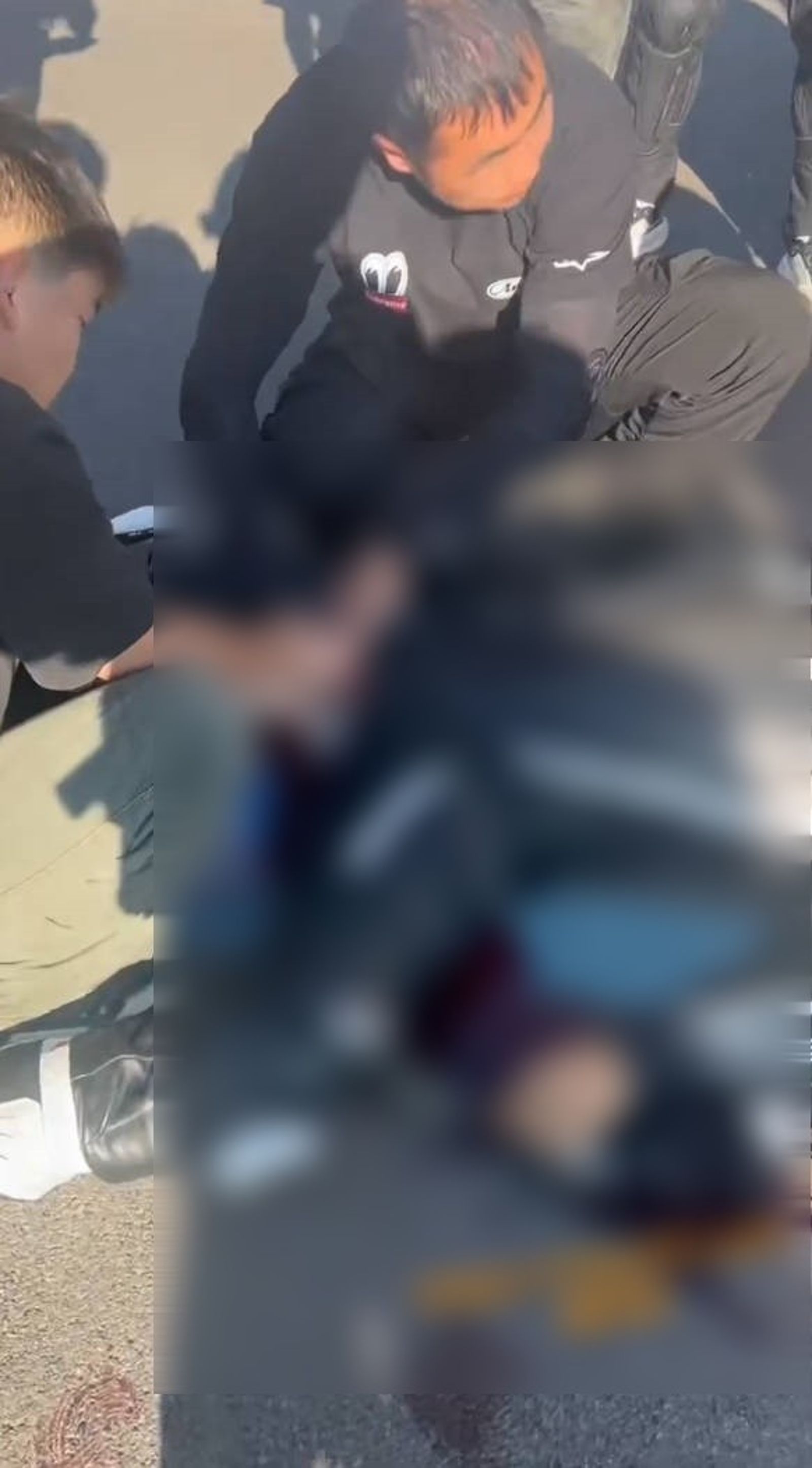 「小咖無比」過去都以諧星形象活躍於網路，但現在出了車禍，而且下體大濺血。圖／翻自《黑料網》