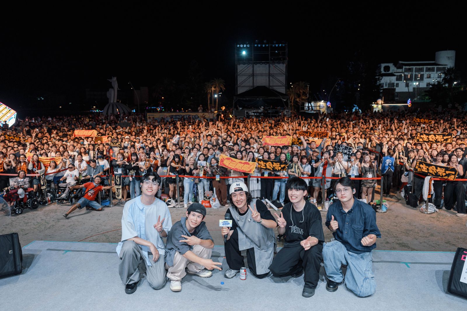 「澎湖之子」一上台嗨翻觀音亭　芒果醬冠鑫：非常幸福