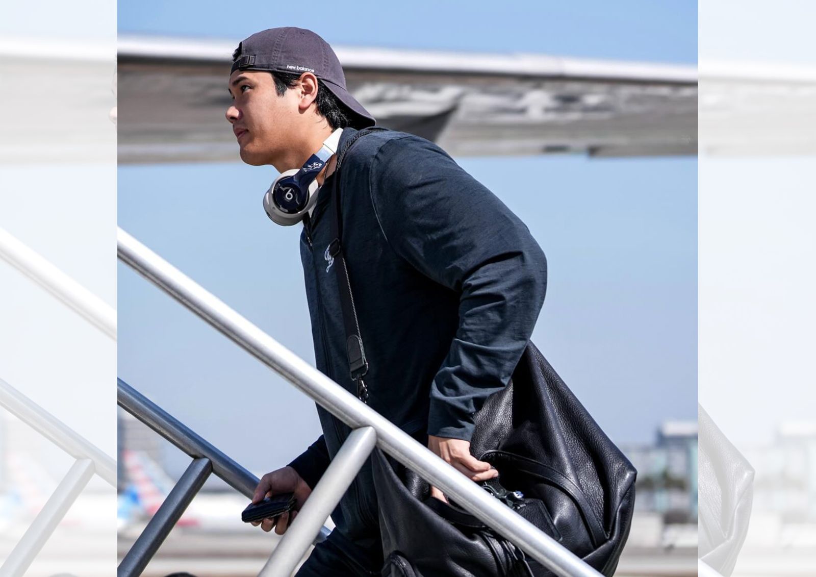 MLB／道奇啟程費城！大谷翔平扛首戰先發投手　山本由伸亮藍色LV包搶鏡