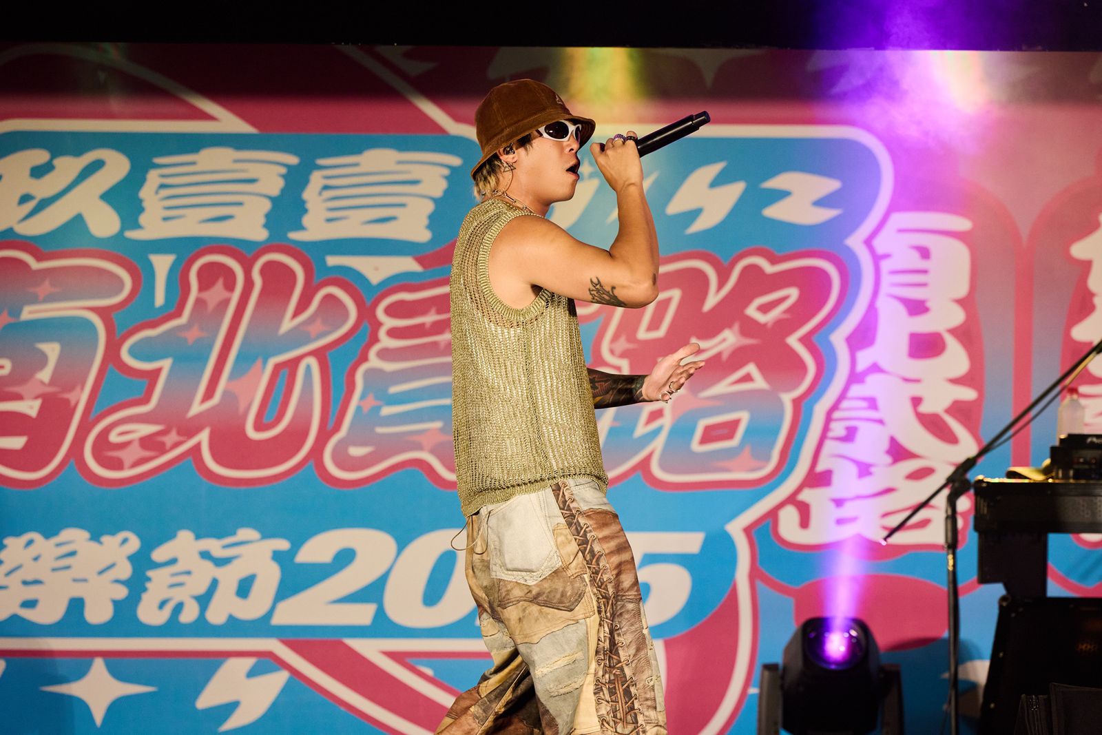 玖壹壹親自奔走北中南與粉絲近距離同樂。KKLIVE、混血兒娛樂提供