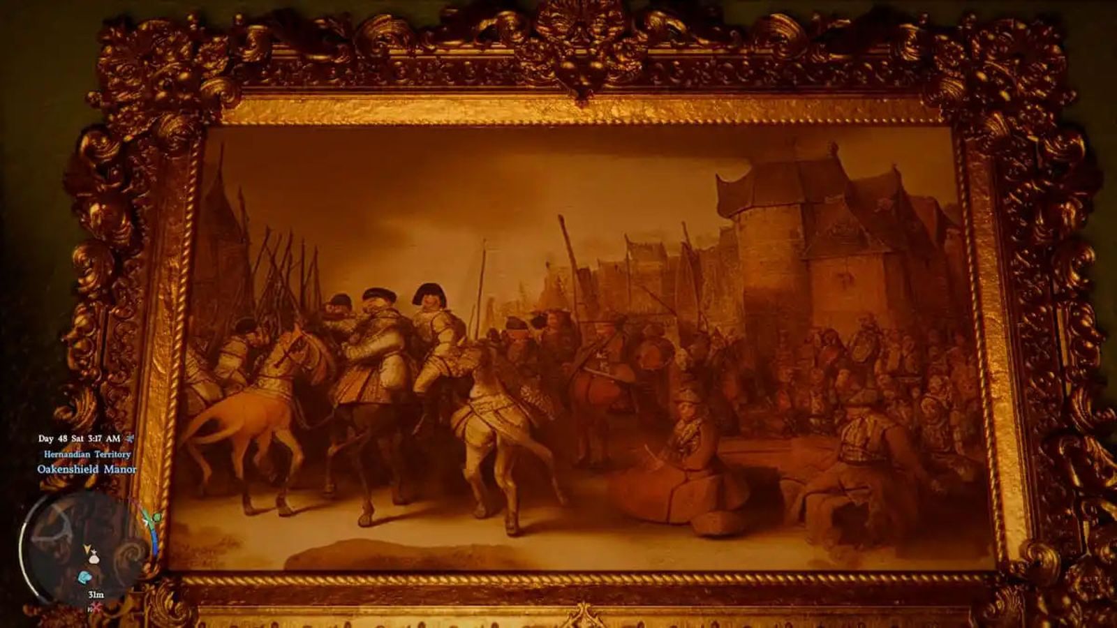 《赤血沙漠》的戰場畫作出現半人半馬生物,被證實是使用AI創作。圖/翻攝自reddit