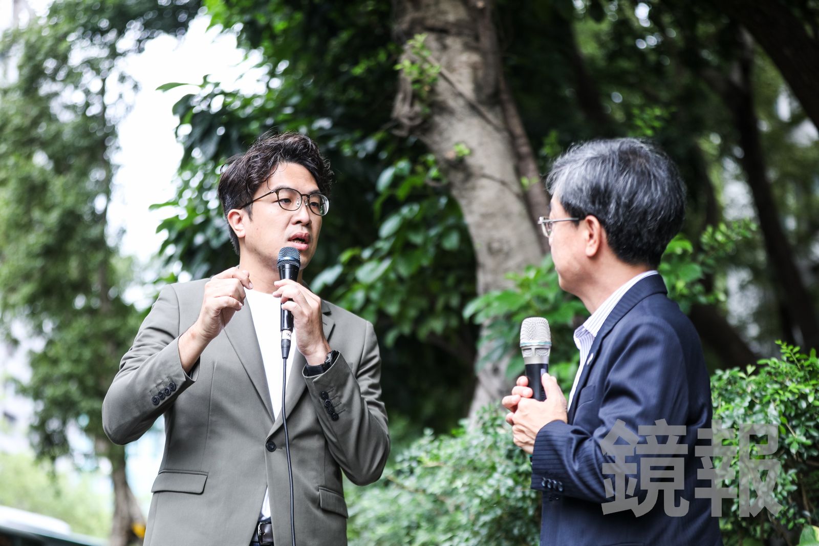 沈伯洋公布4大護樹改革!規劃都市森林維運基金十億 打造涼感地圖「找涼」
