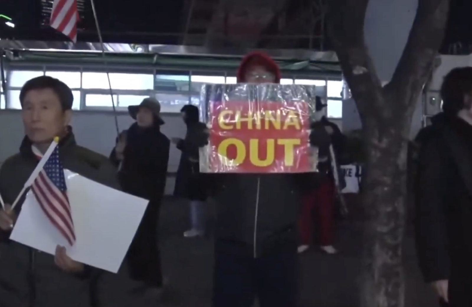 怒吼「China Out」！韓國反中示威升溫　抗議者直呼：好羨慕日本
