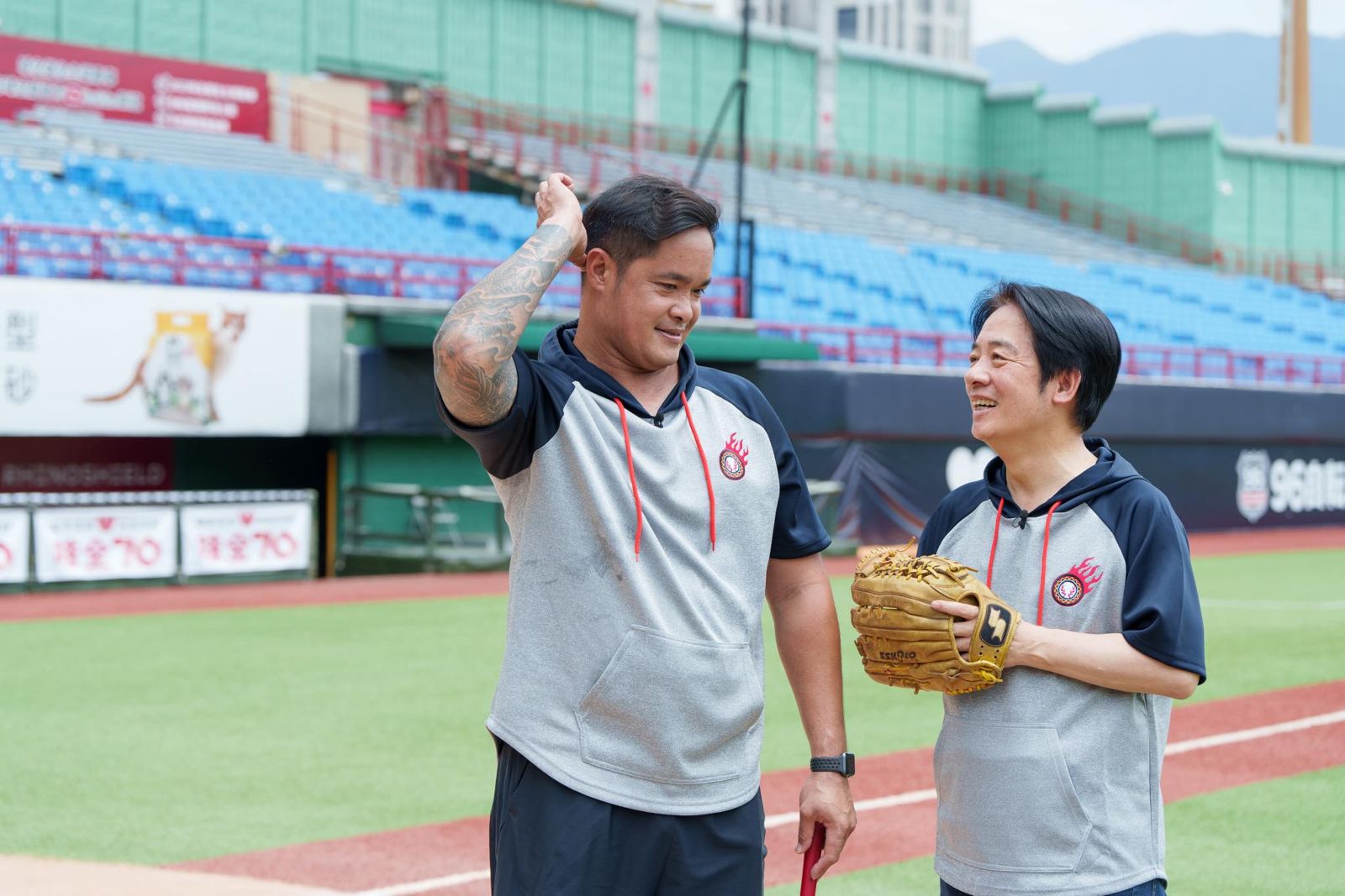 林智勝最後一舞開轟全場沸騰　賴清德讚聲：你是永遠的大師兄
