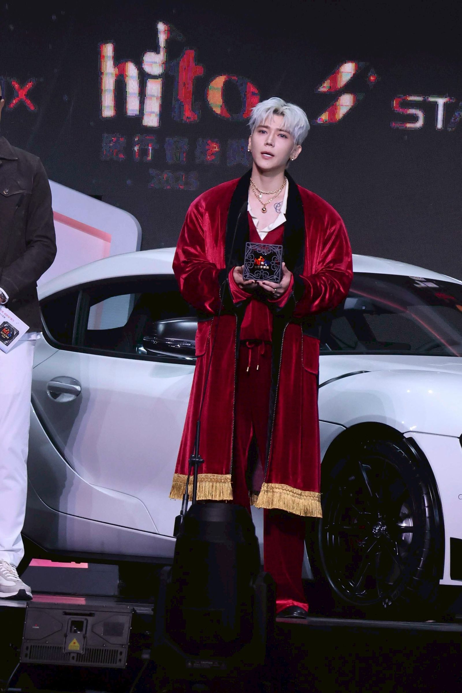 畢書盡21日出席hito流行音樂獎頒獎典禮。劉耀勻攝