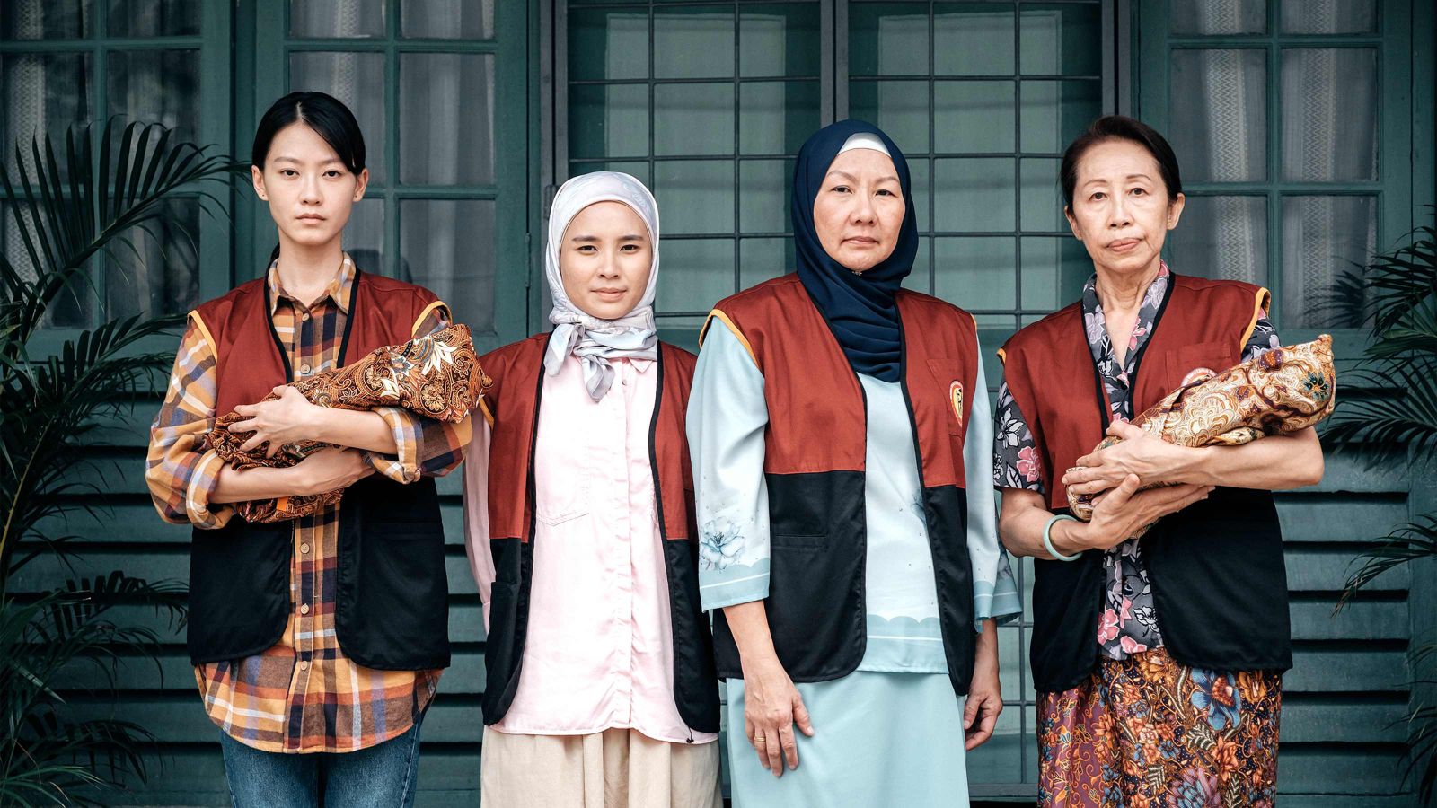 張吉安感謝許多女性演員成就了《搖籃凡世》的不凡。海鵬影業提供