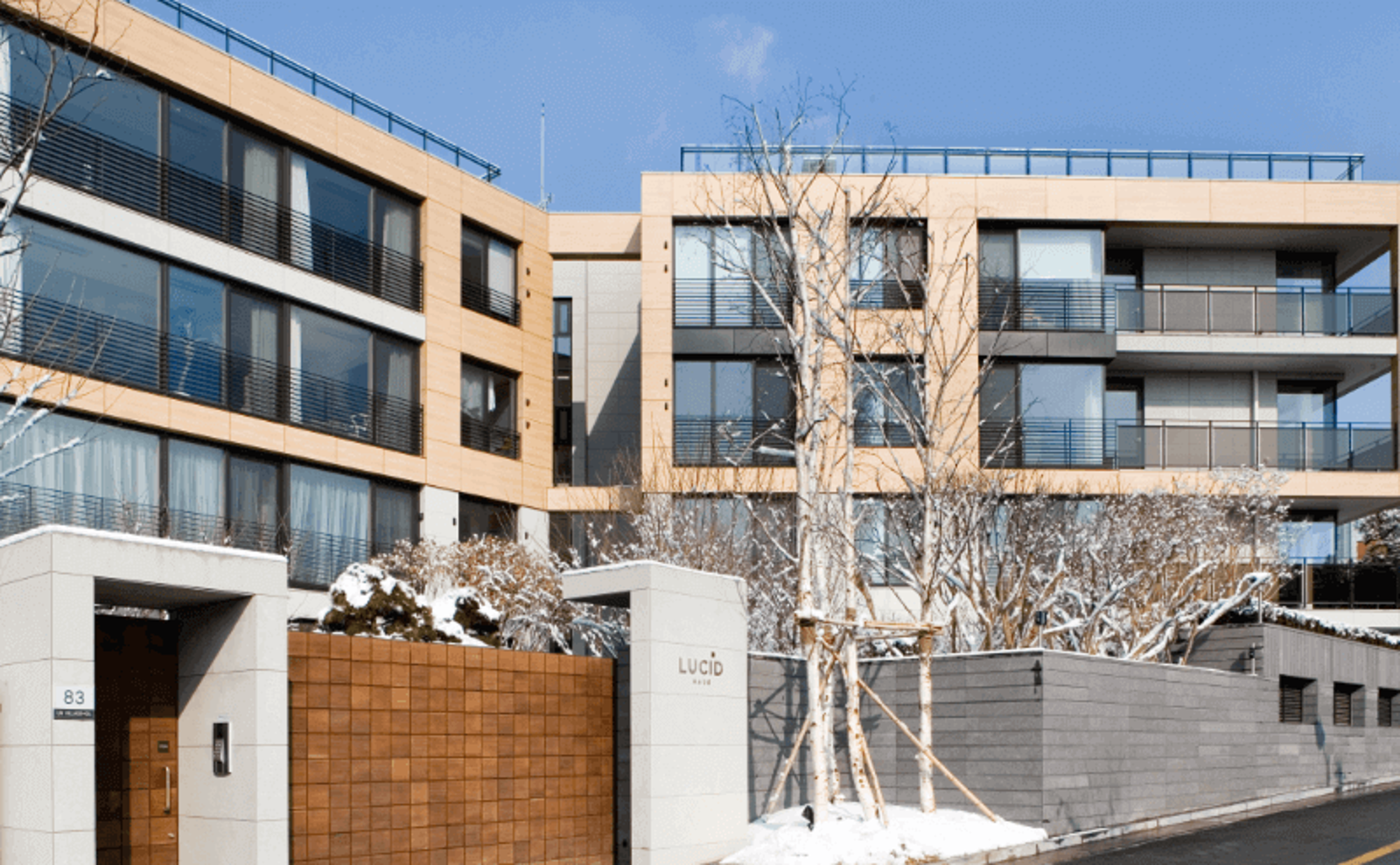 LUCID HAUS地理位置佳、隱密性高，金泰希婚前也在這買房。翻攝LUCID HAUS官網