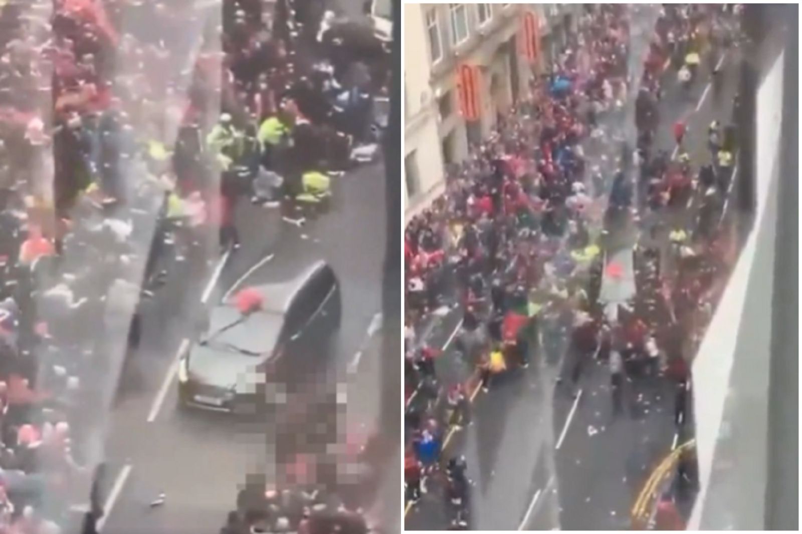 驚悚慎入！球迷慶英超利物浦奪冠　被當「人肉保齡球」慘遭狂車輾壓釀47傷