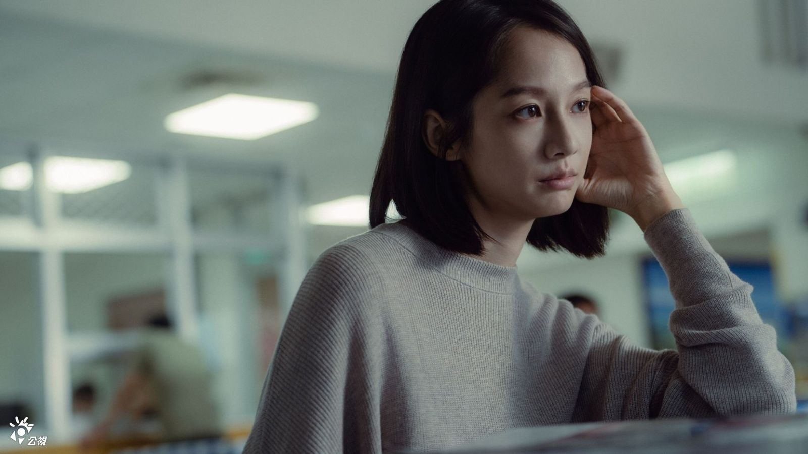 簡嫚書在精神病院實景拍攝壓迫大，每天都想趕快離開。公視、MyVideo提供