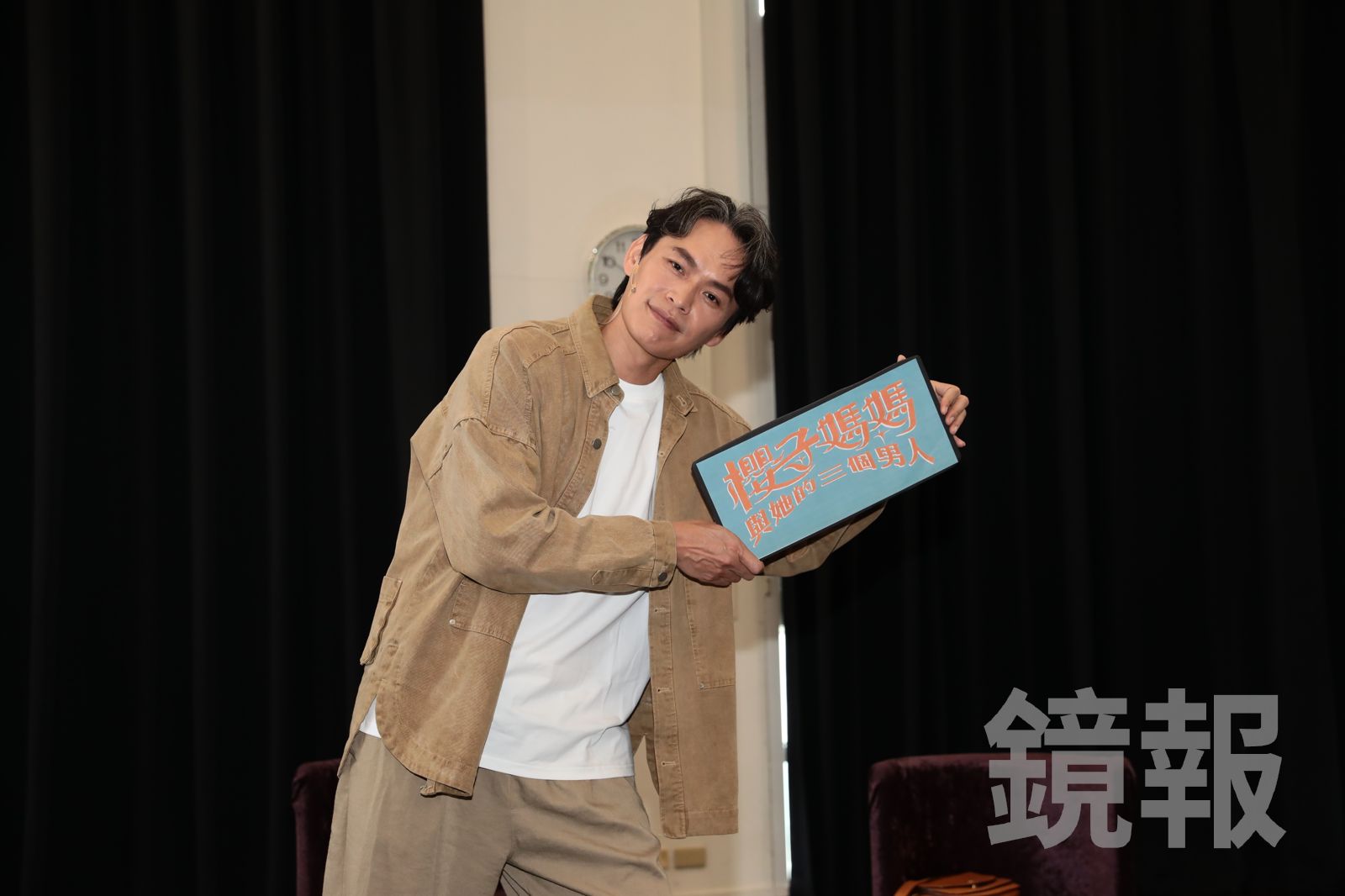 黃鐙輝演出音樂劇《櫻子媽媽與她的三個男人》。林煒凱攝