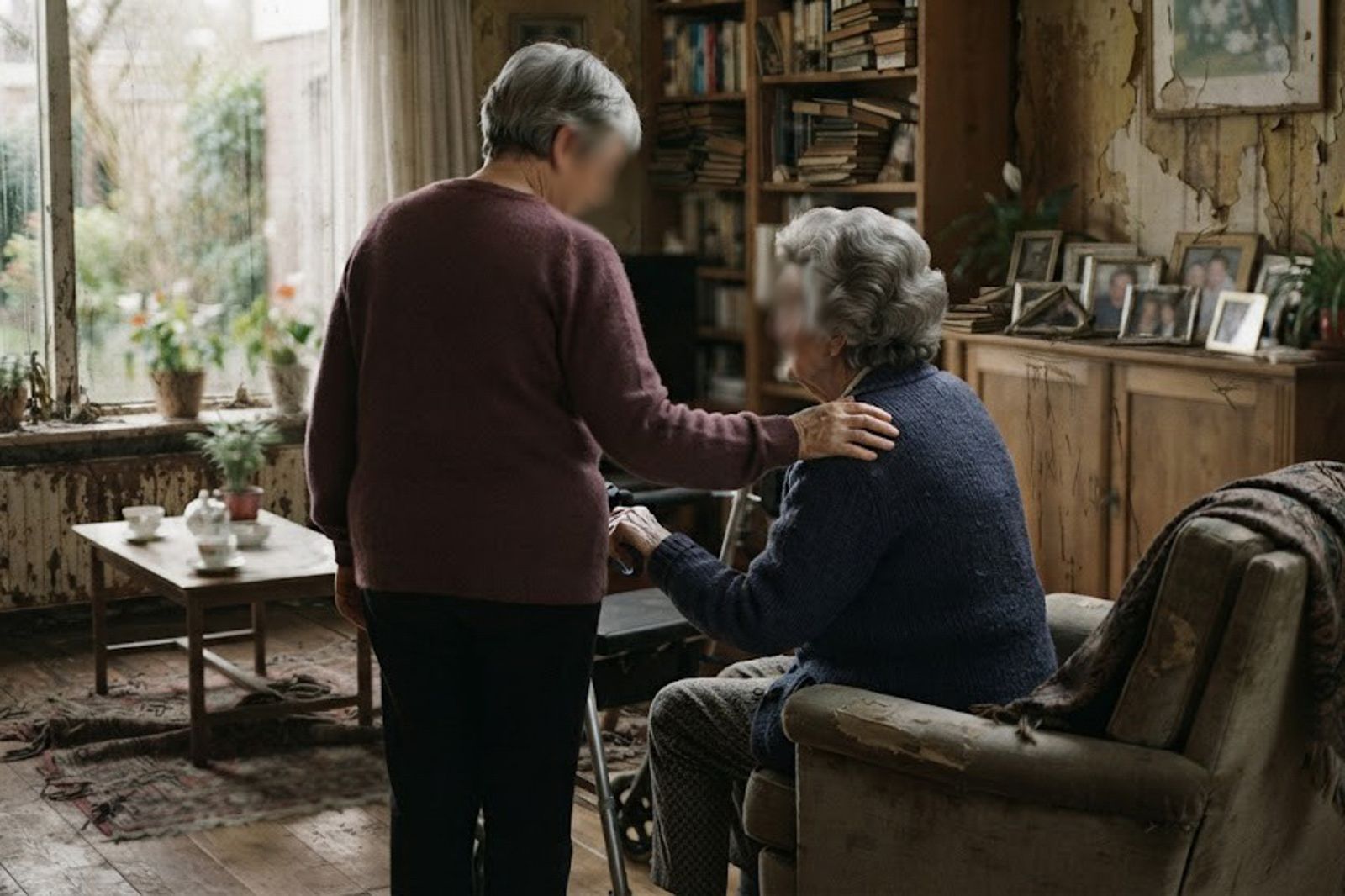 91歲姊跌倒難自理...84歲妹「老老照顧」力盡崩潰 深夜揮刀送走親姊遭起訴