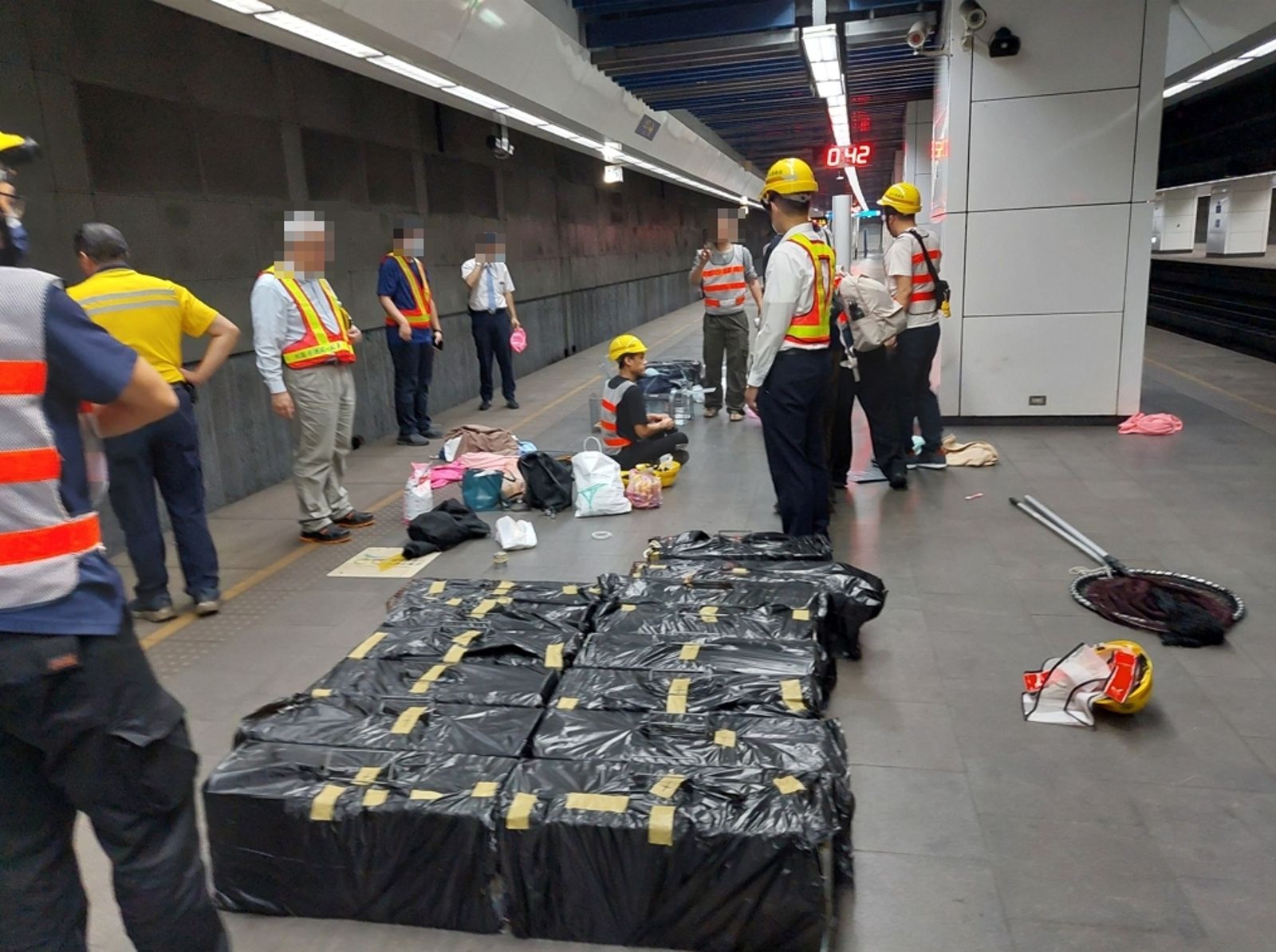 松山車站老貓跳軌!台鐵找到凌晨4點崩潰「乾脆停駛一天」 動保處說話了