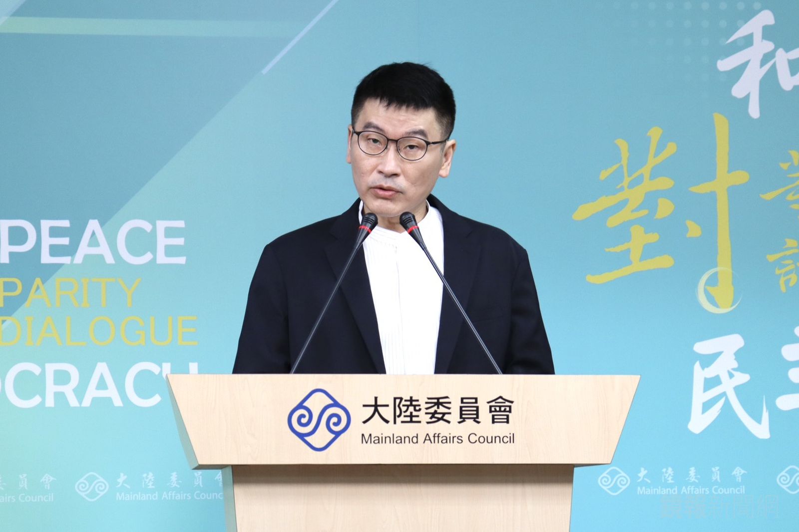 陸委會副主委梁文傑，因金句連連，最近在網上頗受討論。袁維駿攝