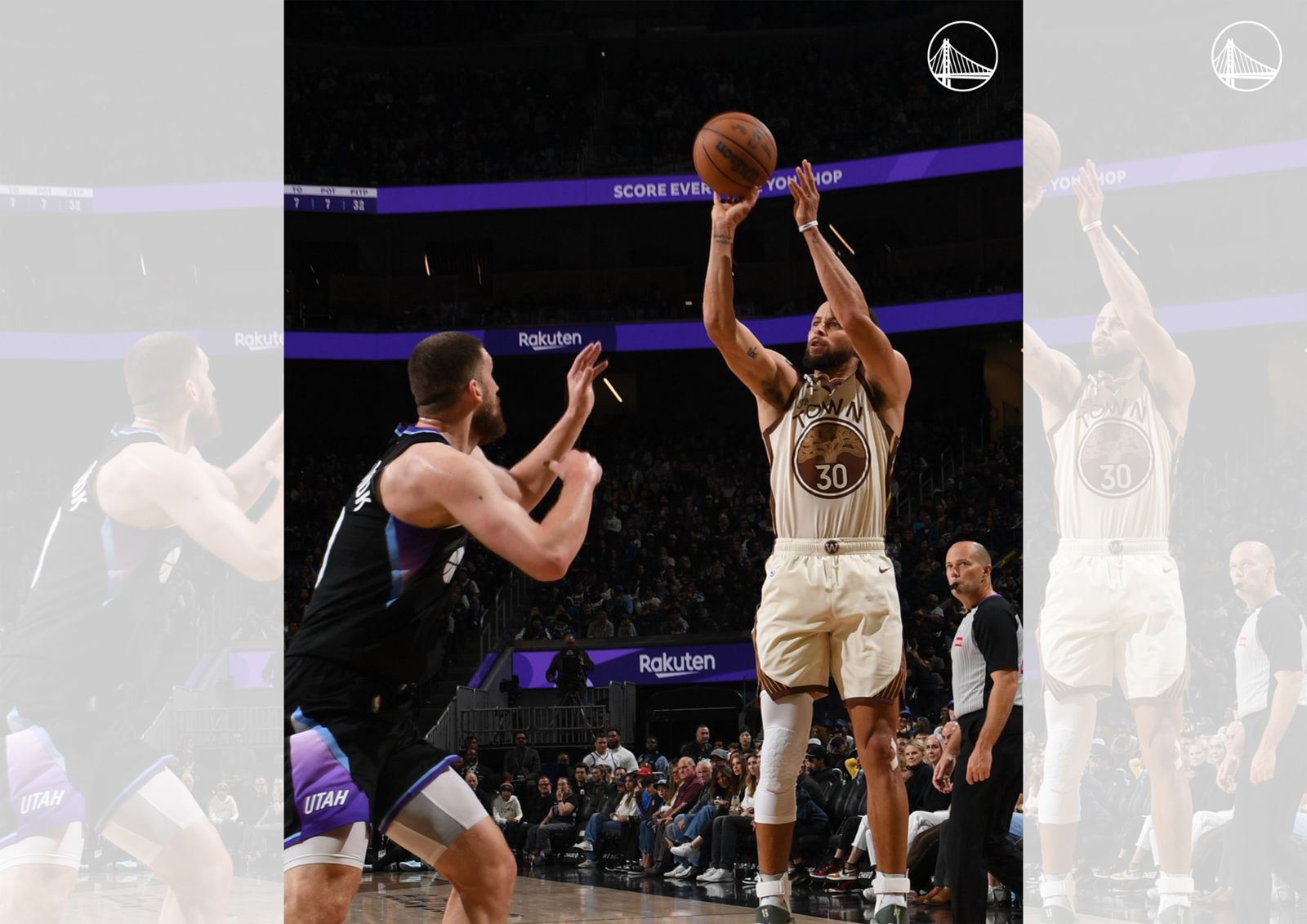 「咖哩」大神爆發!Curry砍31分率勇士大勝爵士 終止3連敗