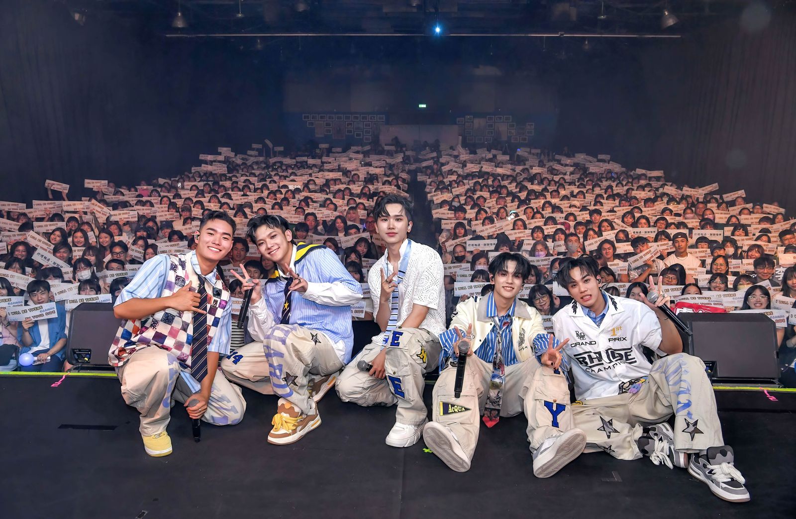 AcQUA源少年5日在Legacy Taipei開唱。寬宏藝術提供