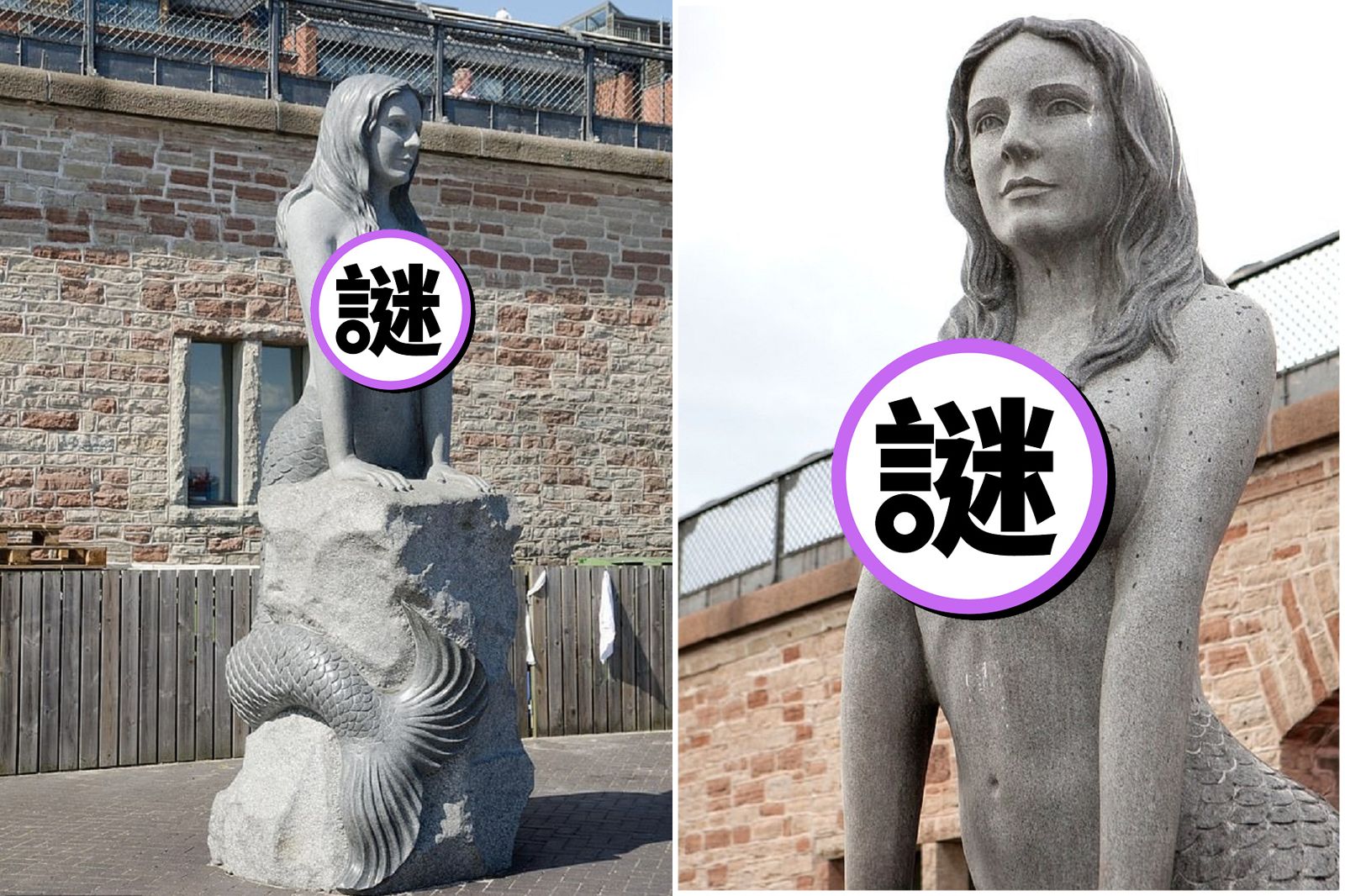 41J肉聲／丹麥「娜美版」小美人魚要拆了！遭批太色情　原創與堡主不捨