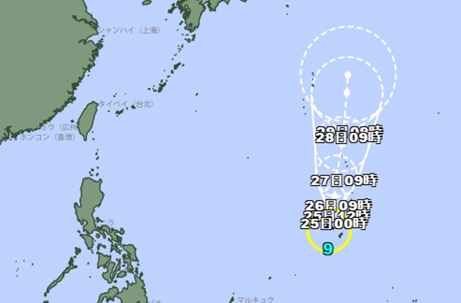 快訊／第9號颱風「柯羅莎」生成　太平洋三颱共舞