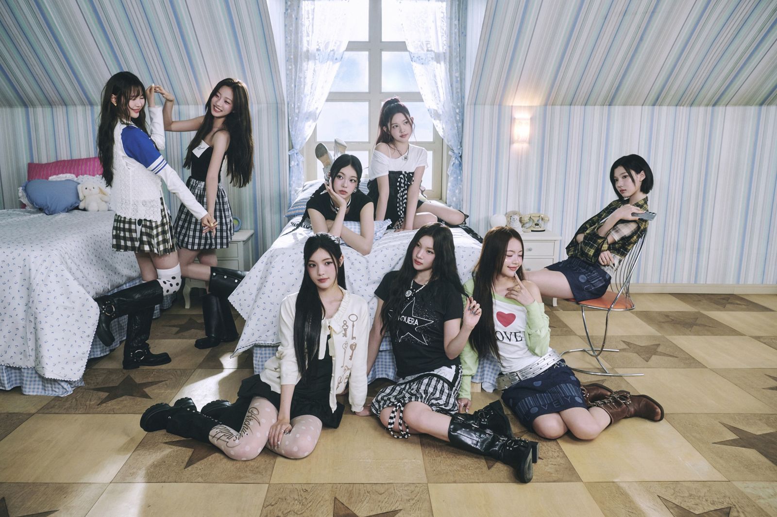 8名成員各具特色,卻有滿滿團魂。SM Entertainment提供