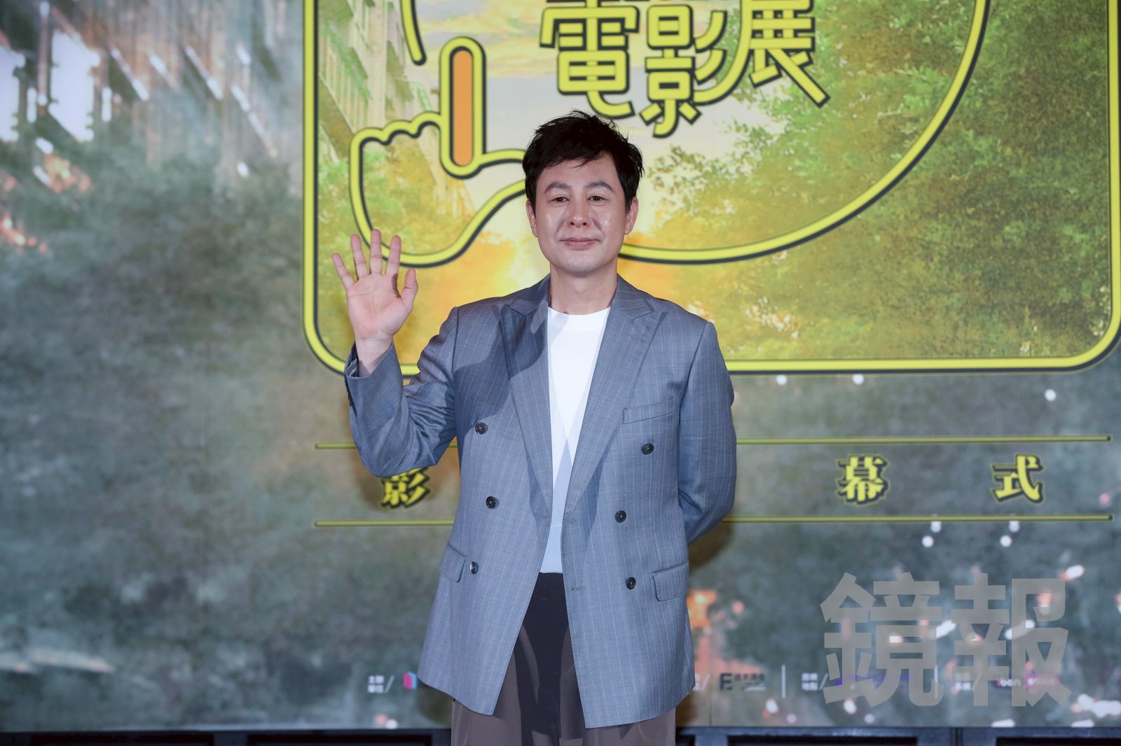 影帝張頌文看《海角七號》抵台喊親切! 曝《日掛中天》辛芷蕾「瘋狂揪髮」光背影也能演