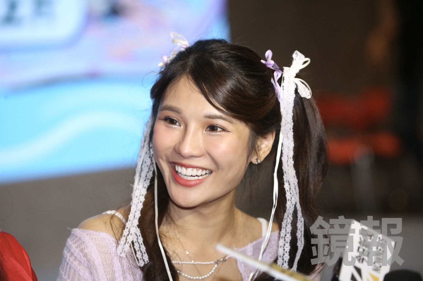 琳妲(如圖)透露嘎琳現況。董孟航攝