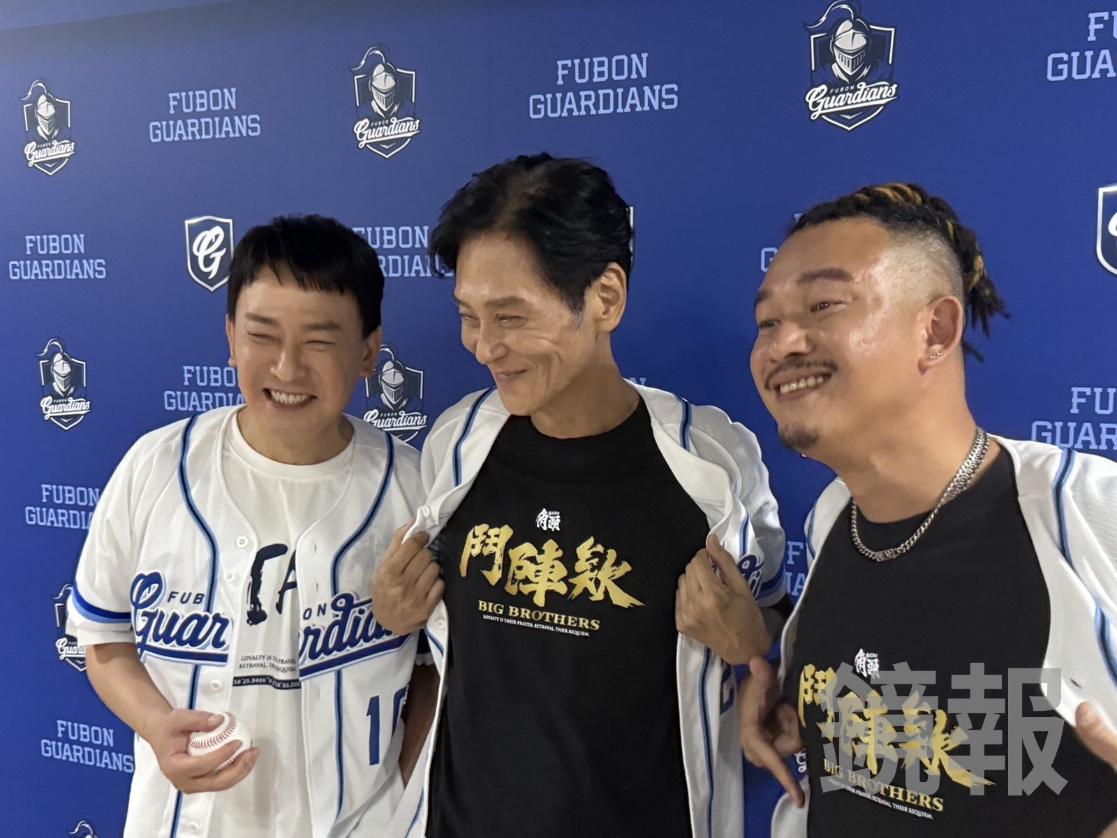中職/從角頭到投手丘!王識賢、喜翔、白吉勝開球宣傳《角頭-鬥陣欸》