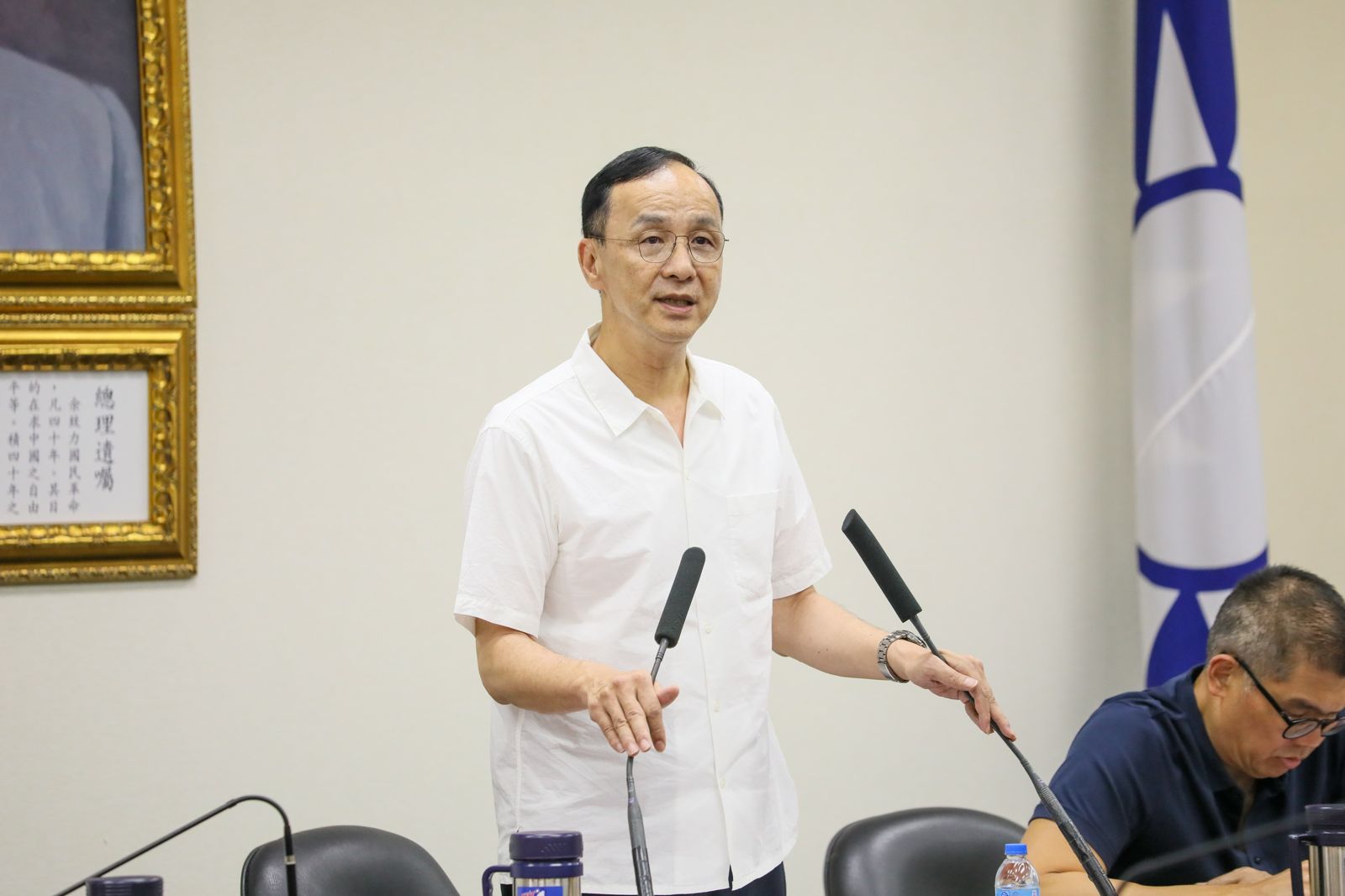 全力回防823罷免案　國民黨主席改選擬順延10/18投票