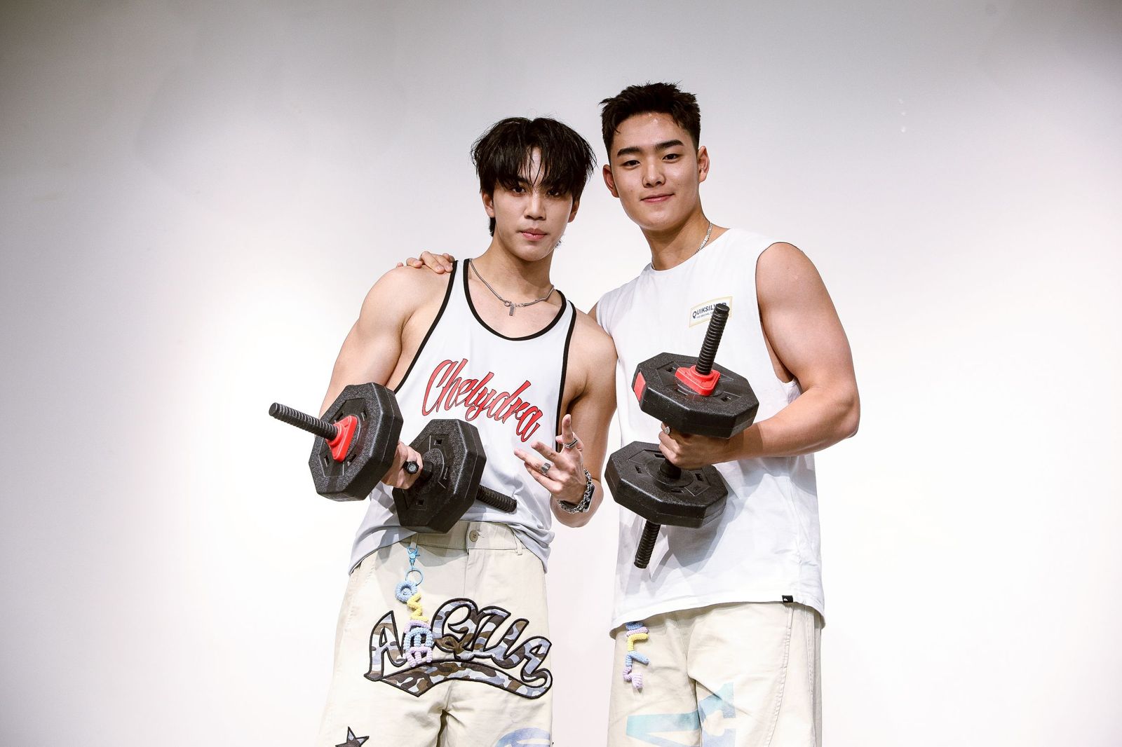 源少年16日出席演唱會記者會。鄒保祥攝