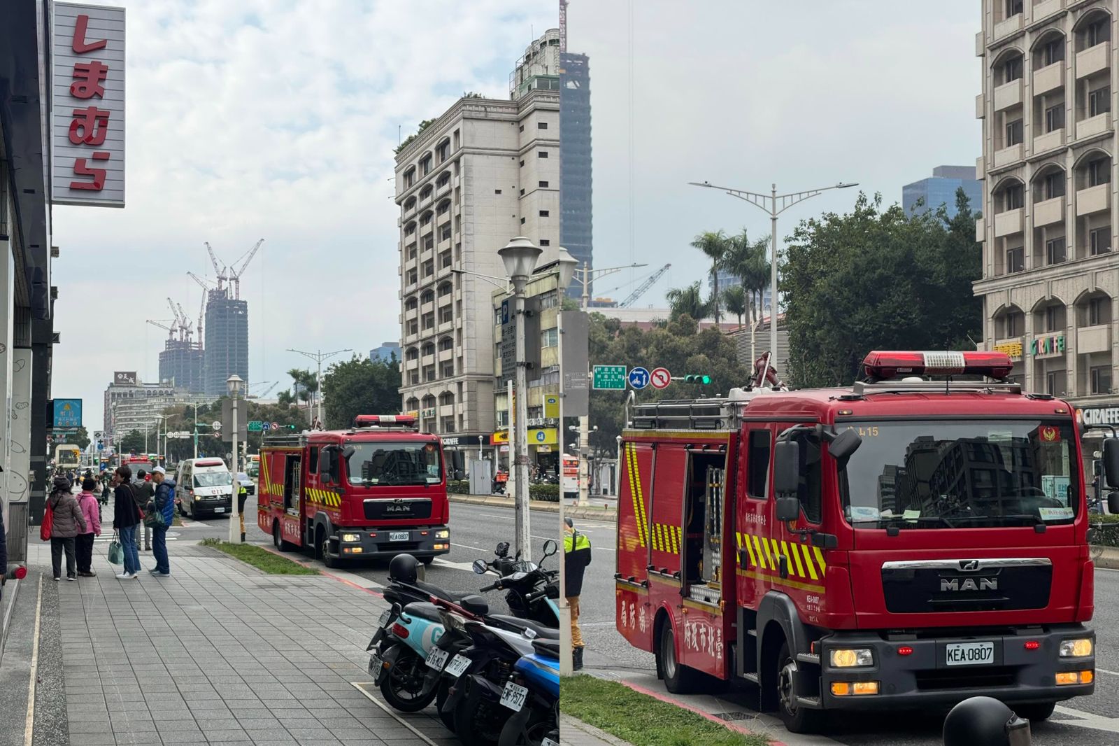 北捷男廁連續火警 警方1原因懷疑蓄意縱火
